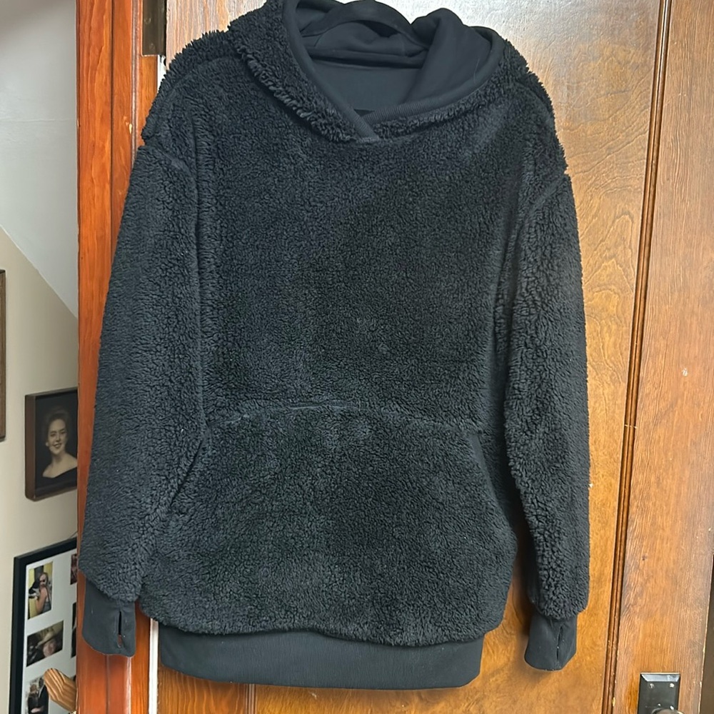 Athleta Reversible Sherpa hoodie